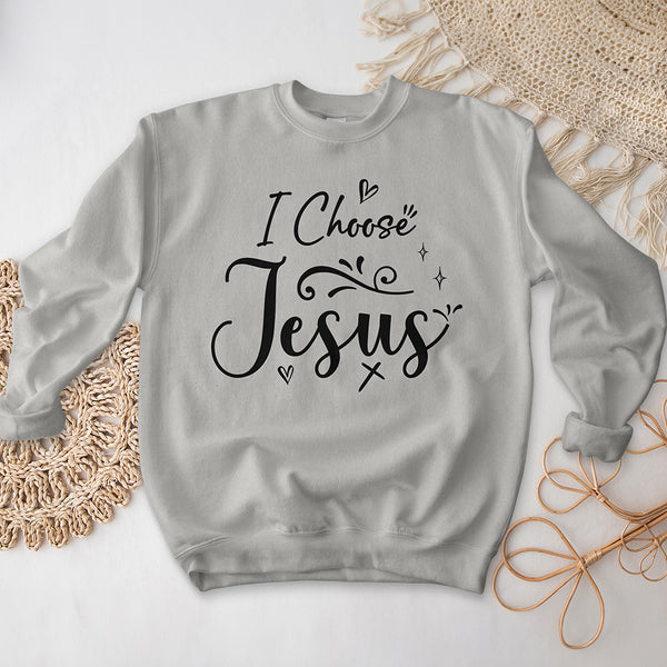 I Choose Jesus Crewneck