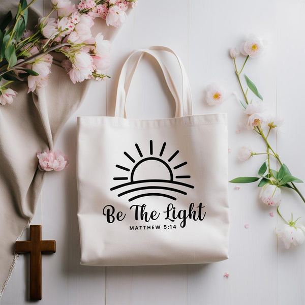 Be The Light Tote Bag