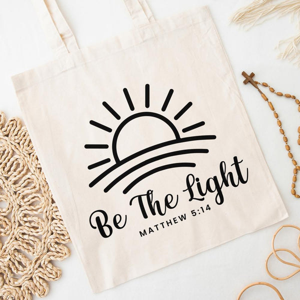 Be The Light Tote Bag