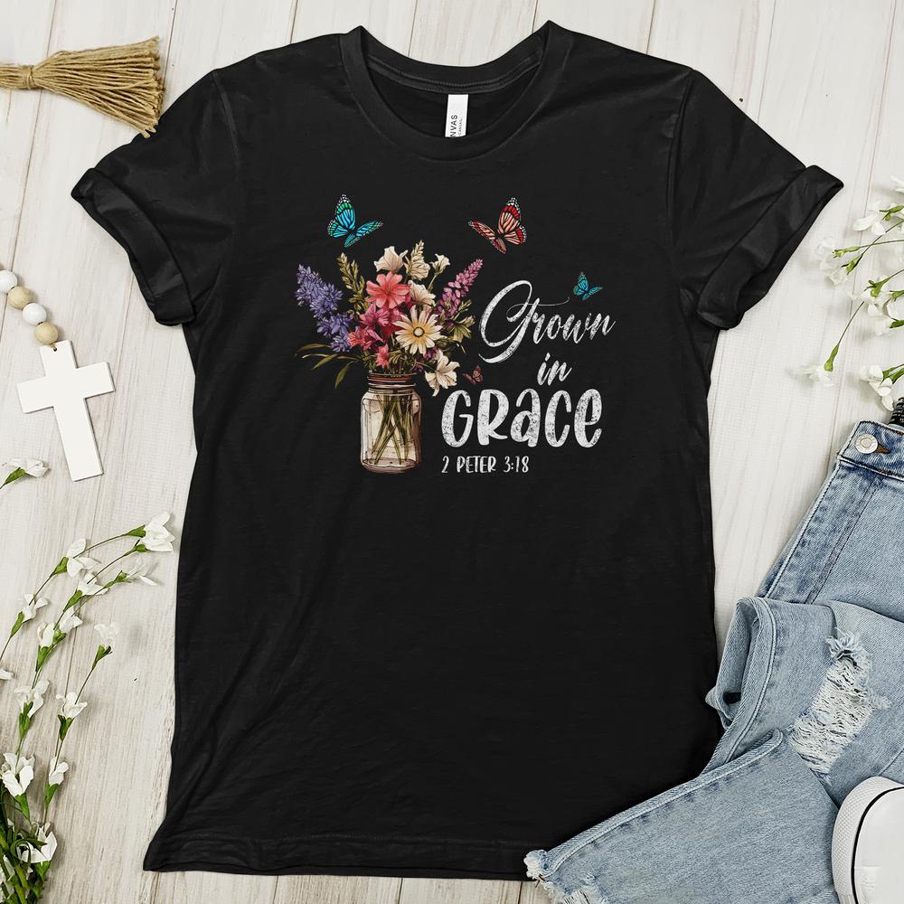 Grown In Grace Tee - Faith Tee