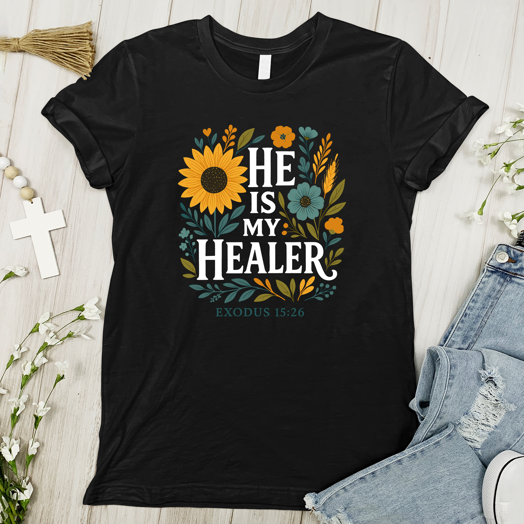 He Is My Healer Tee