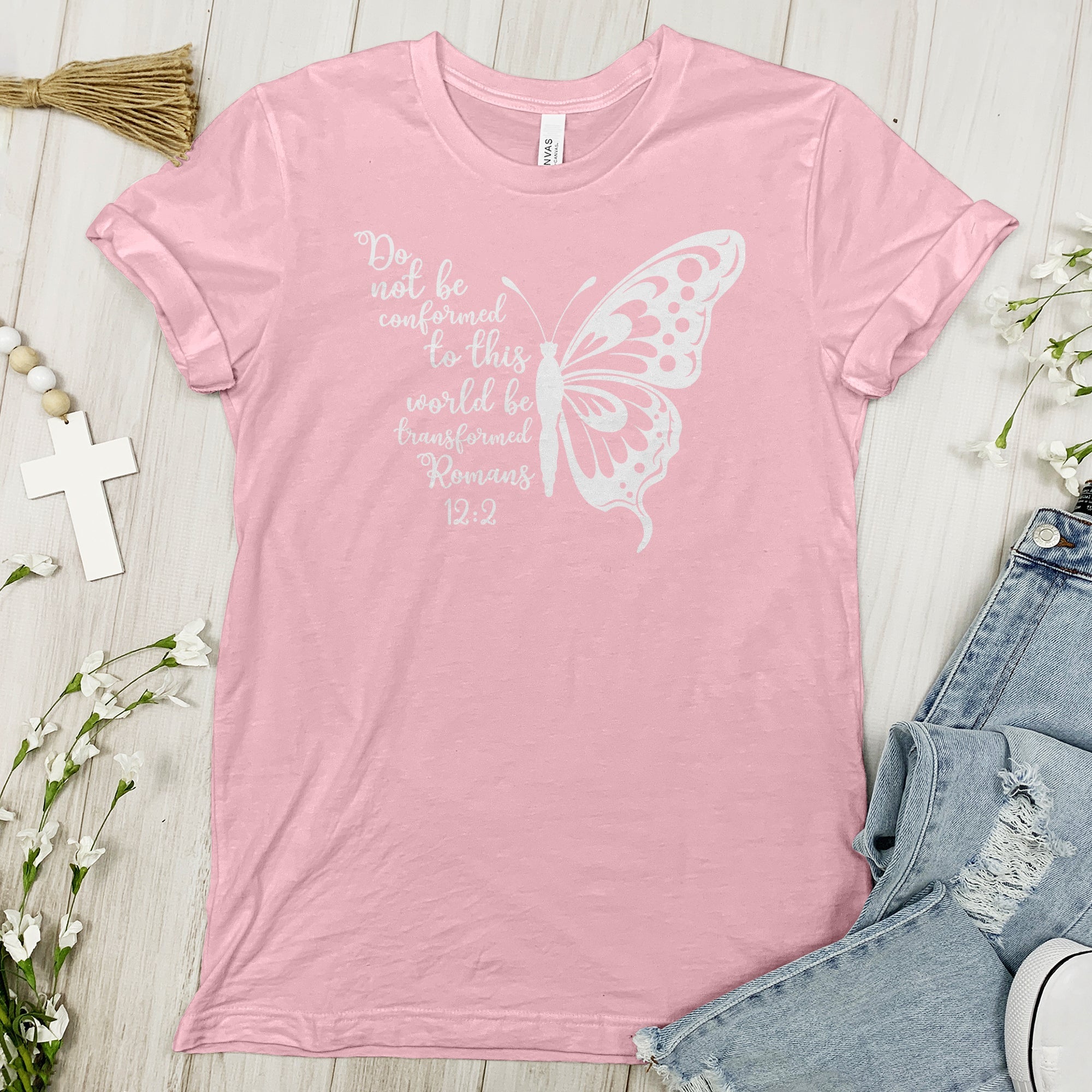 Do Not Be Conformed Butterfly - Faith Tee