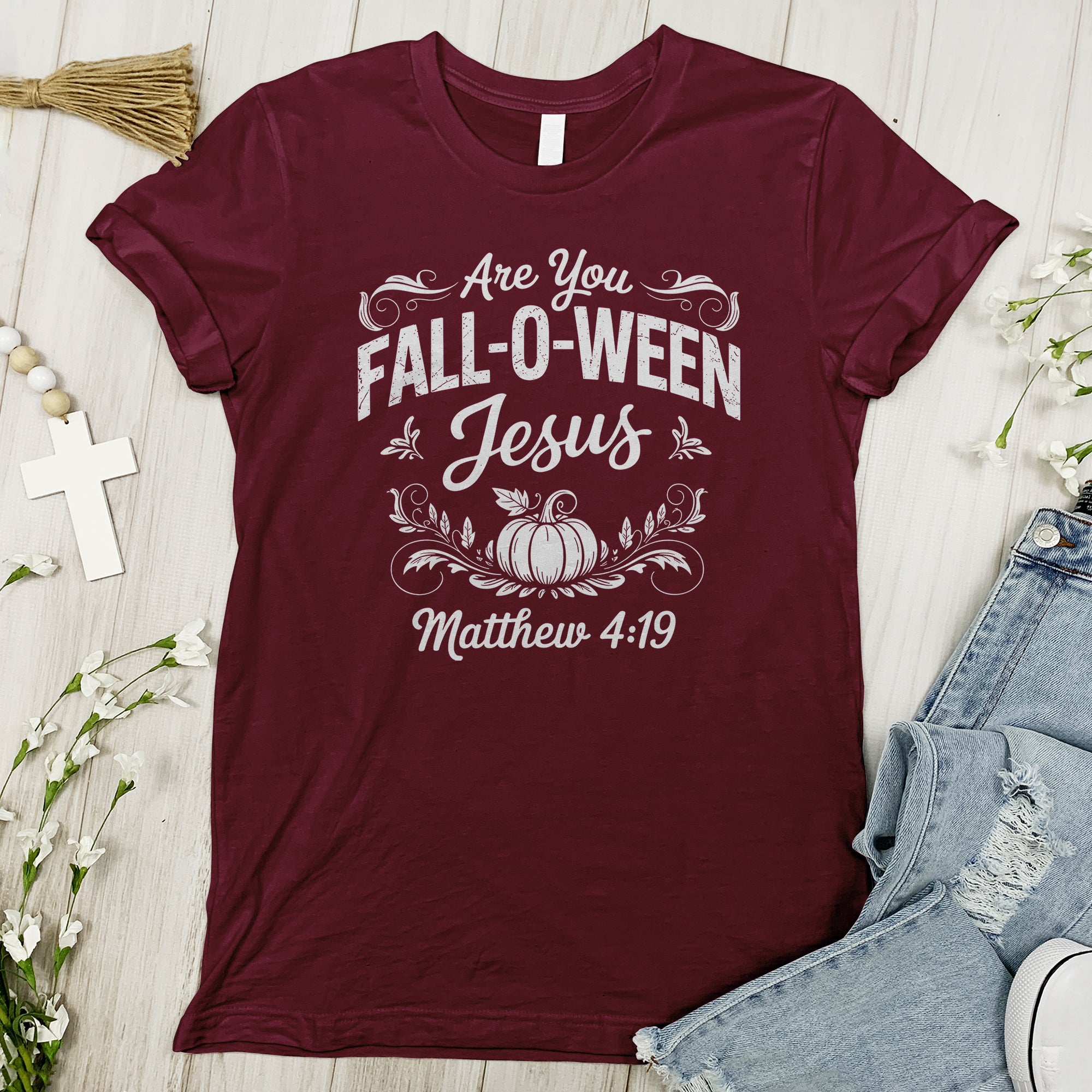 Fall-O-Ween Jesus Tee