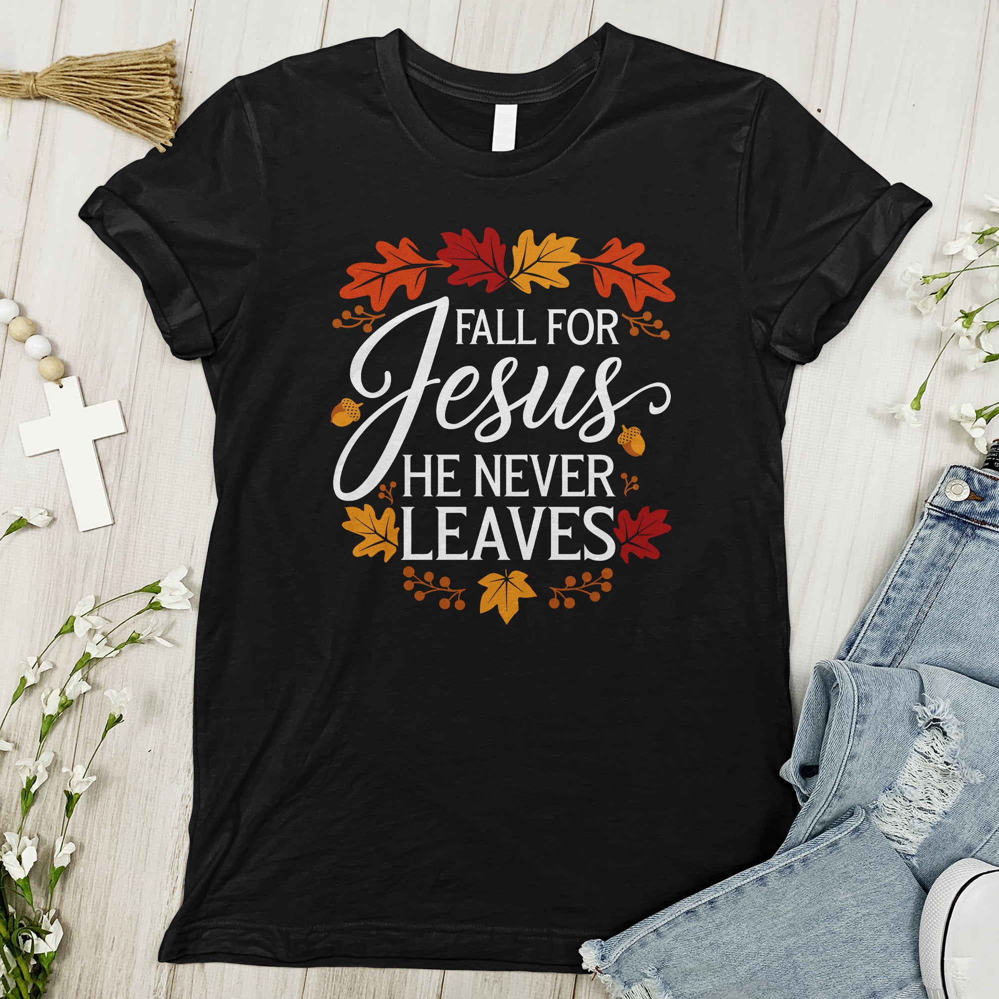 Fall for Jesus Tee