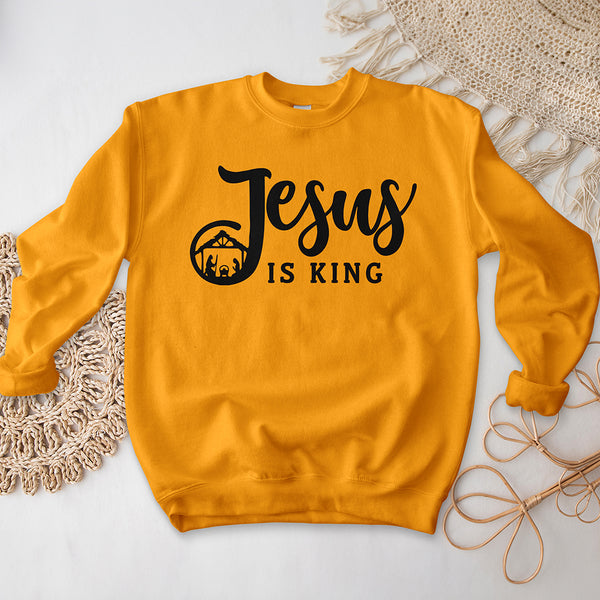 Jesus Is King Crewneck