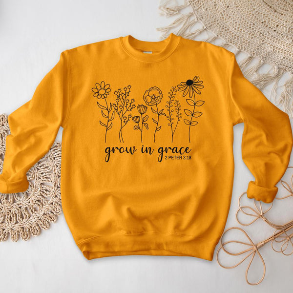 Grow in Grace Crewneck