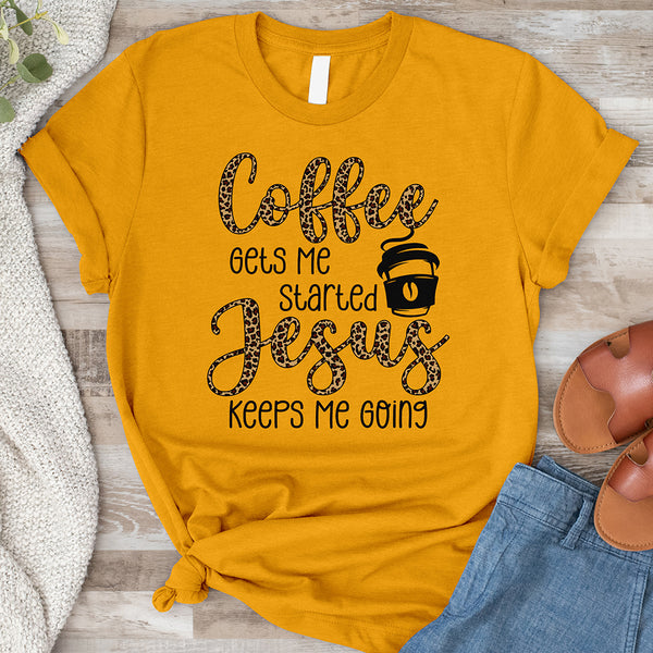 Coffee and Jesus Tee