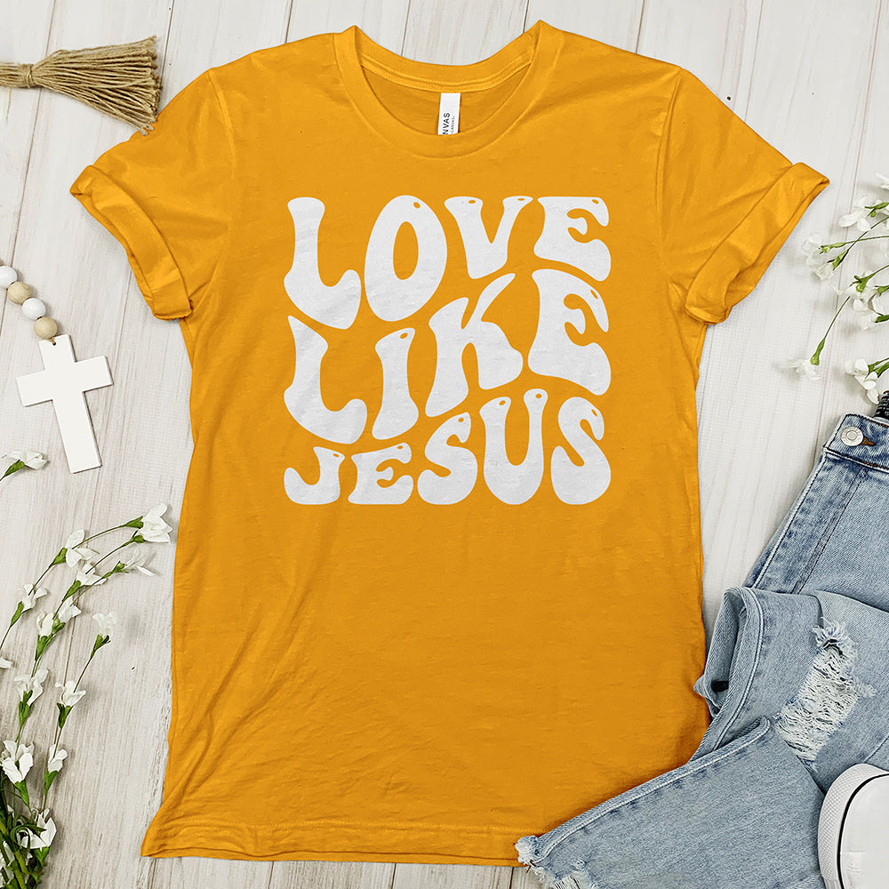 Love Like Jesus Tee - Faith Tee