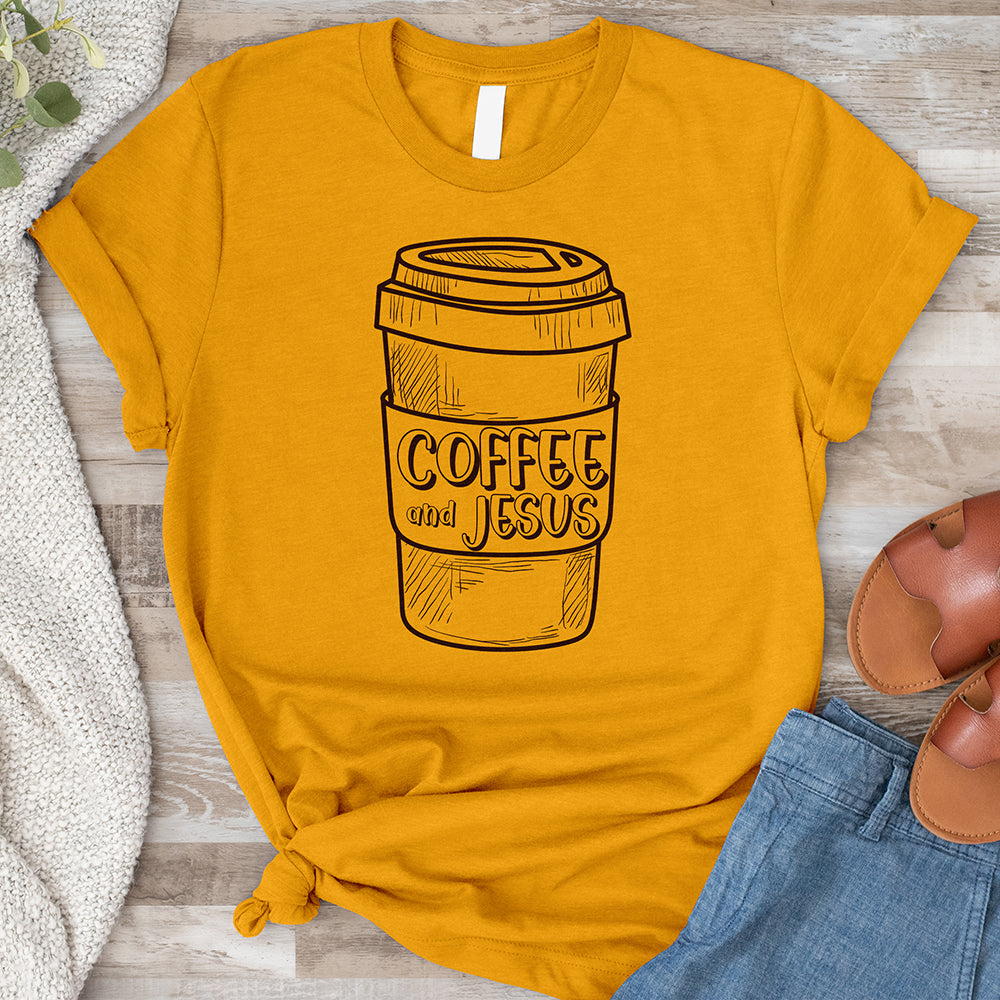 Coffee and Jesus Tee