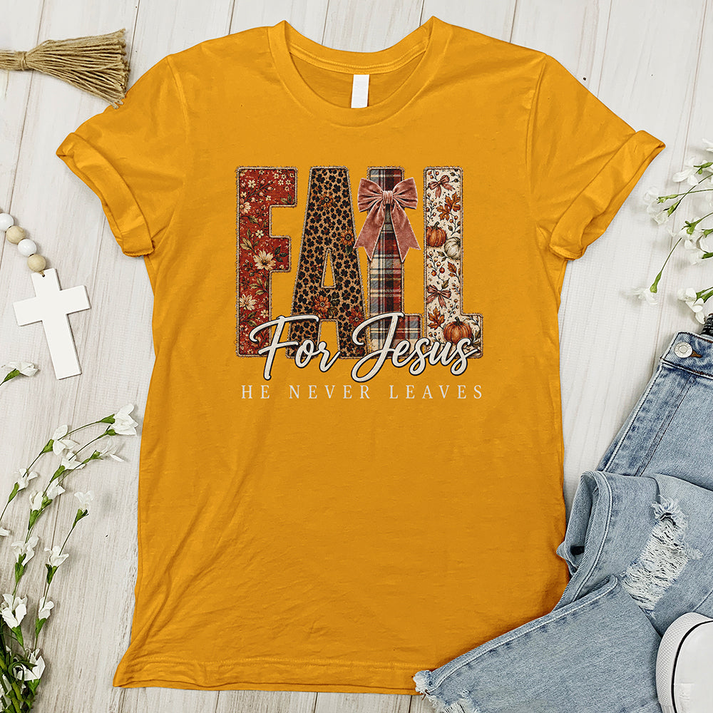 Faith Over Fear Pumpkin Tee