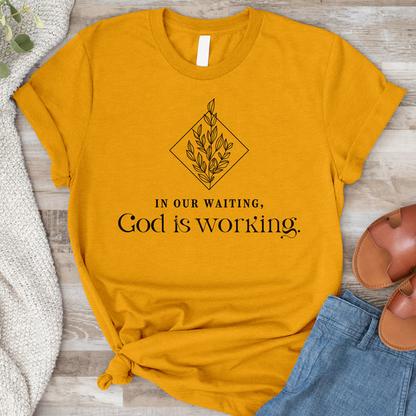 In our waiting Tee