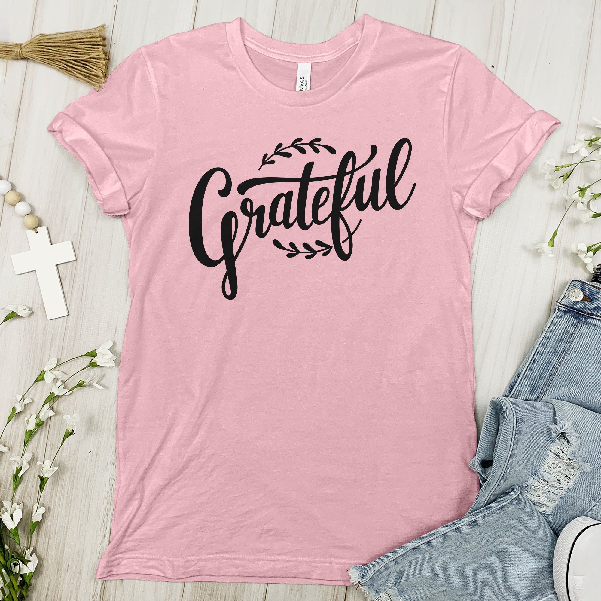 Grateful Tee - Rowen Leaves