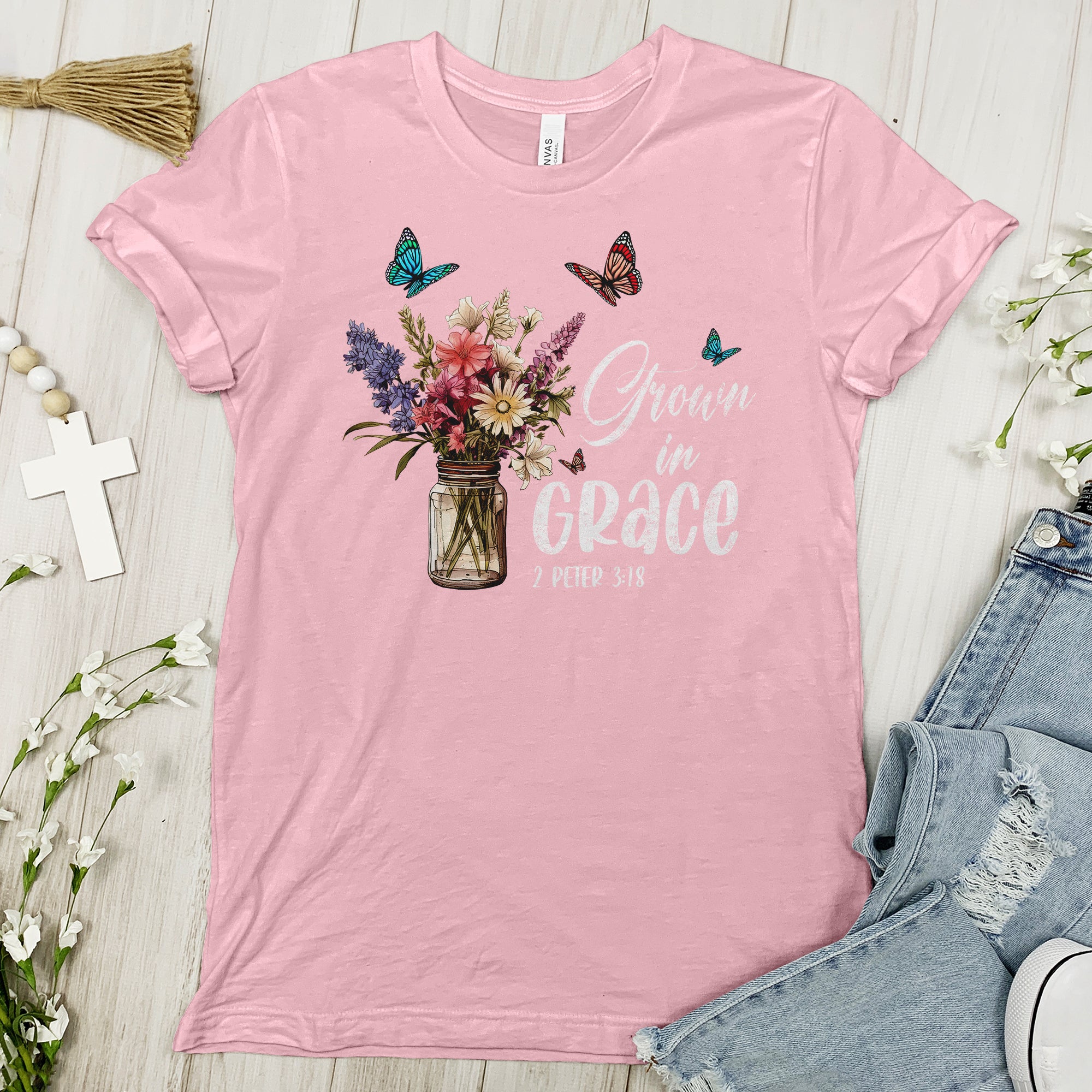 Grown In Grace Tee - Faith Tee