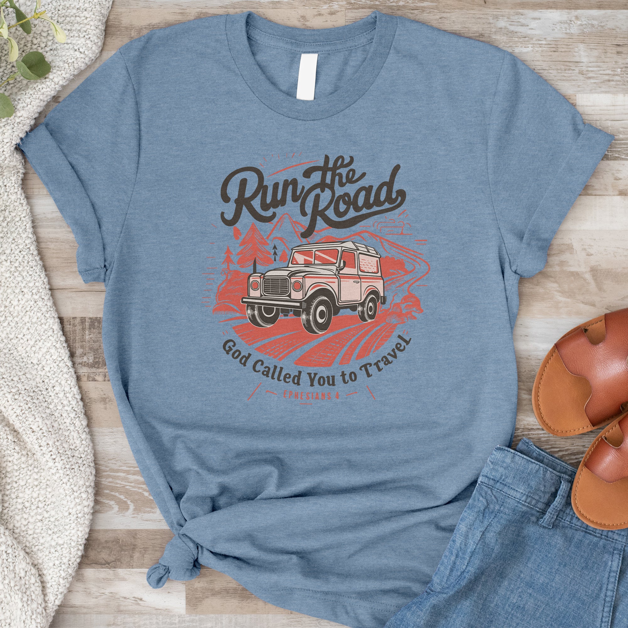 Run The Road Tee