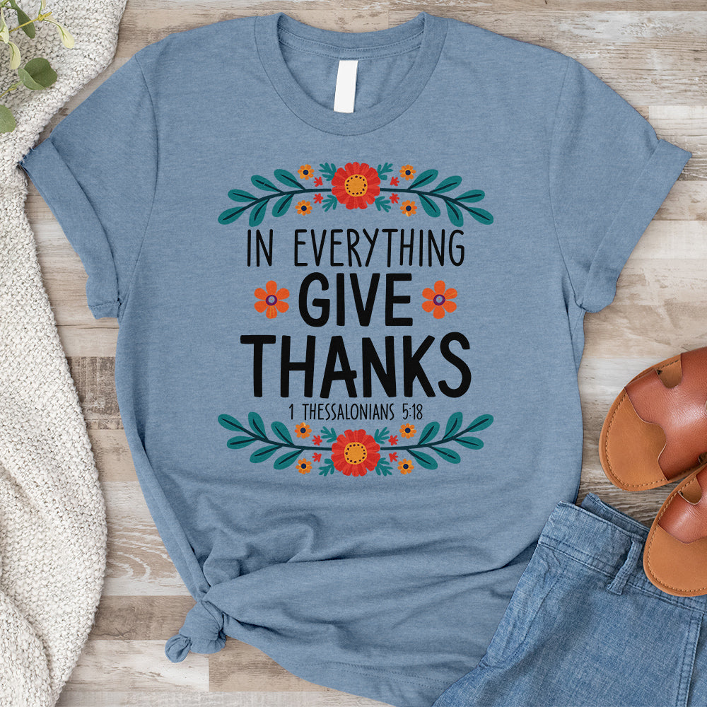 In Everything Things Give Thanks Tee