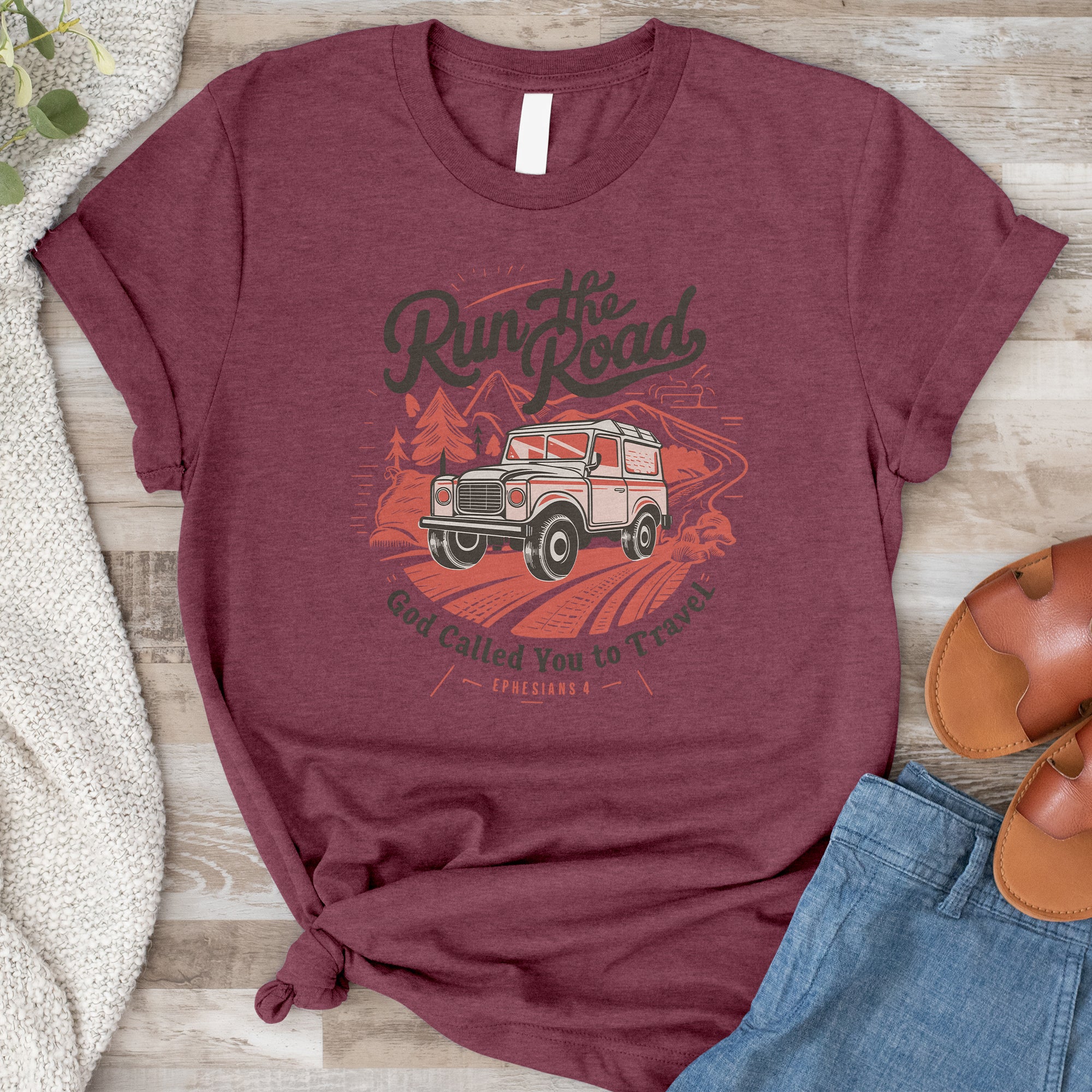 Run The Road Tee