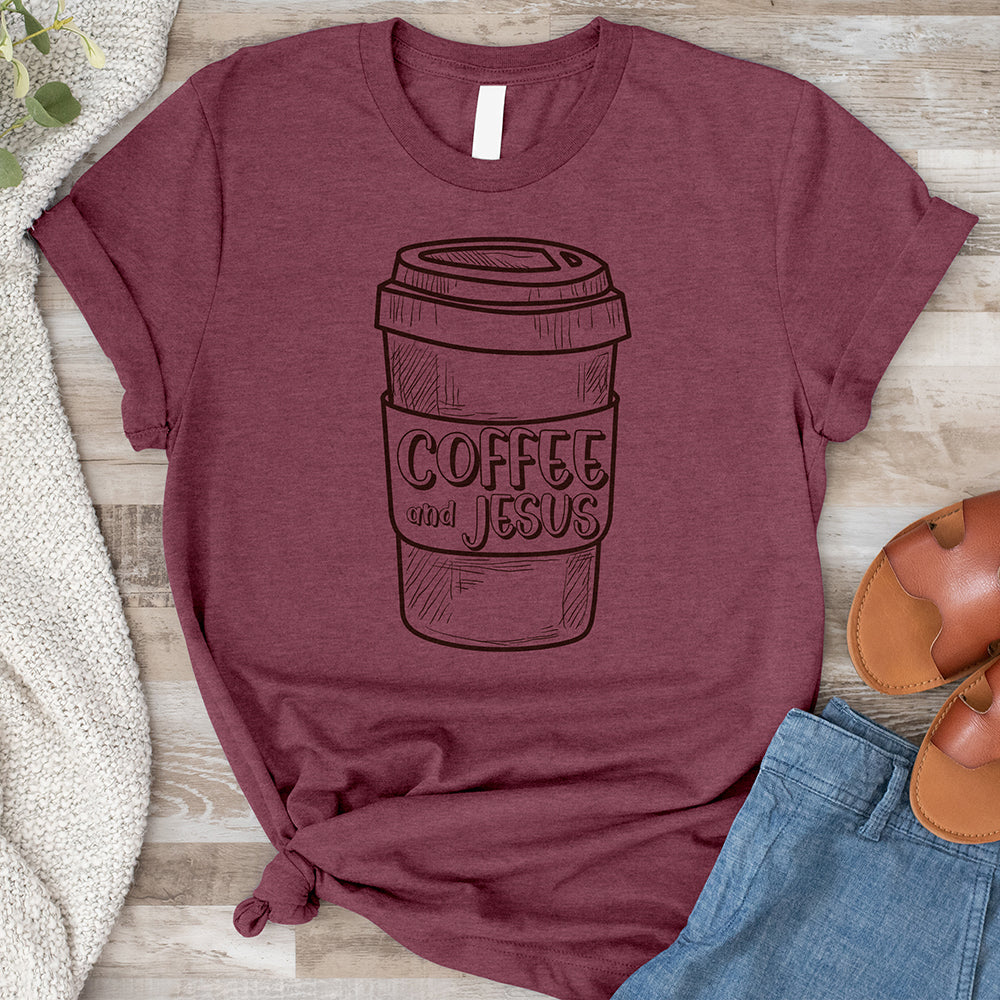 Coffee and Jesus Tee