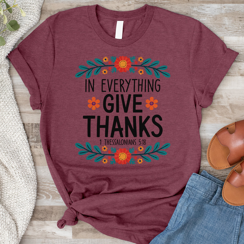 In Everything Things Give Thanks Tee