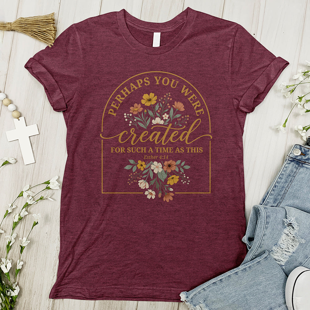 Special Offer Perhaps You Were Created Tee