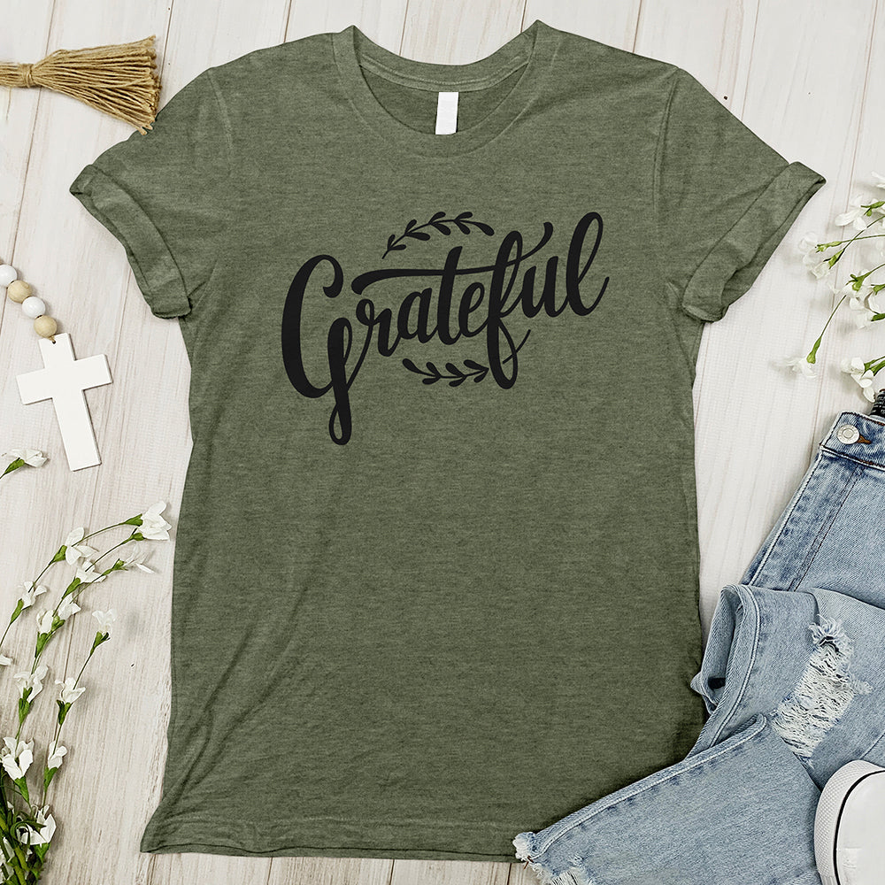 Grateful Tee - Rowen Leaves