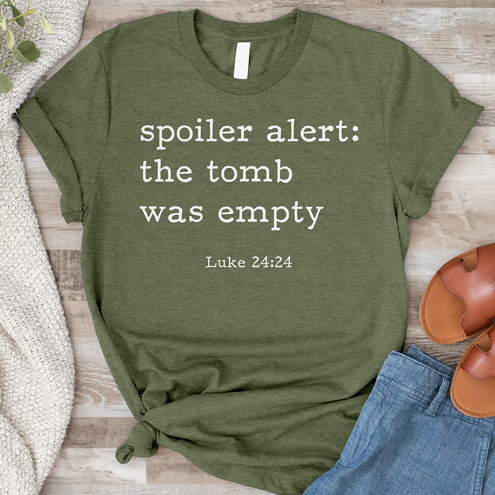 Tomb Was Empty Tee Tomb Was Empty Tee