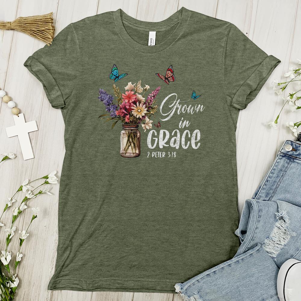 Grown In Grace Tee - Faith Tee