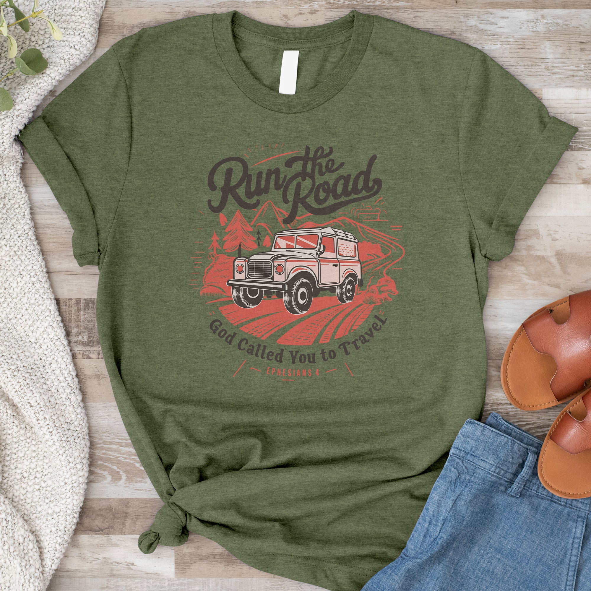 Run The Road Tee