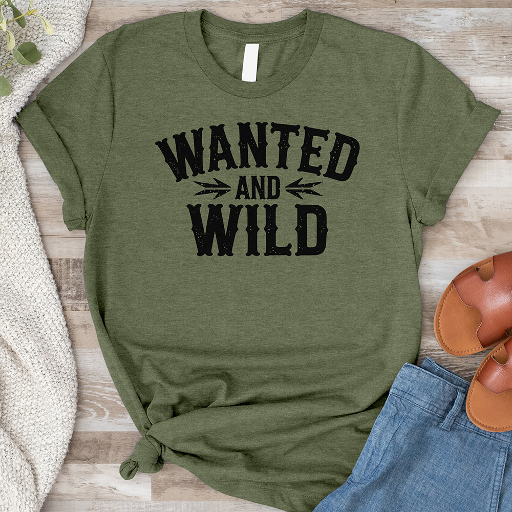 Wanted and Wild Tee