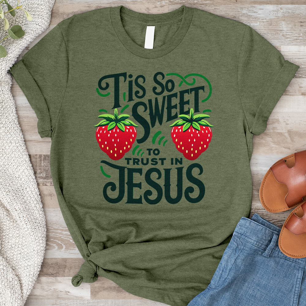 Tis So Sweet to Trust in Jesus Tee