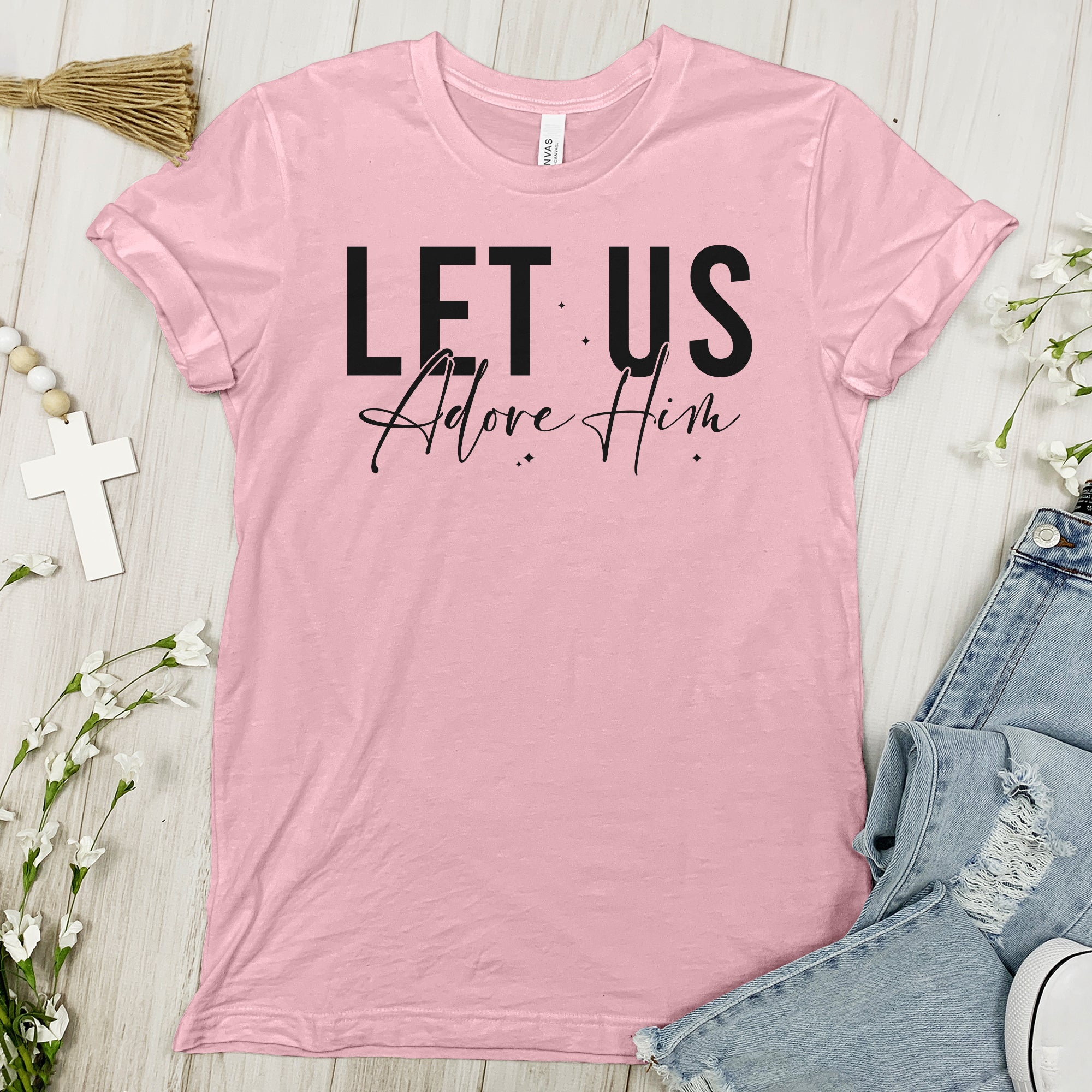 Let Us Adore Him Tee