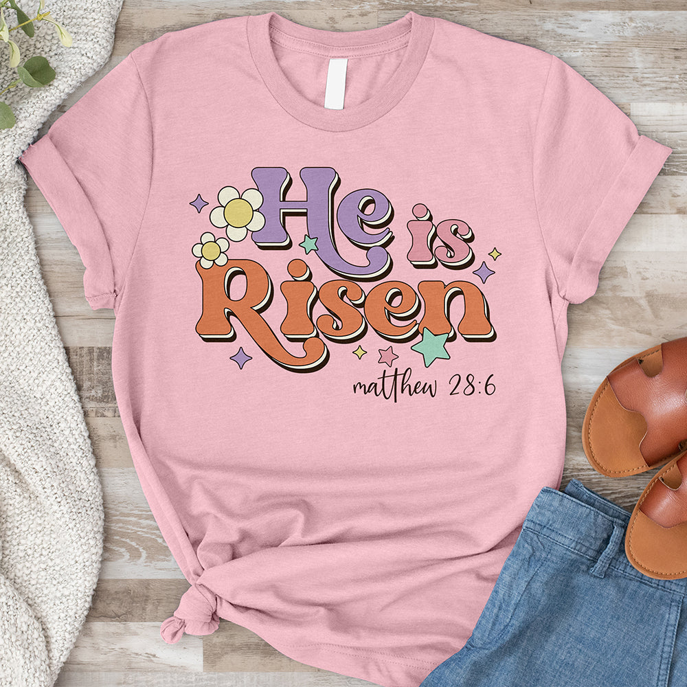 He is Risen Pastel Tee