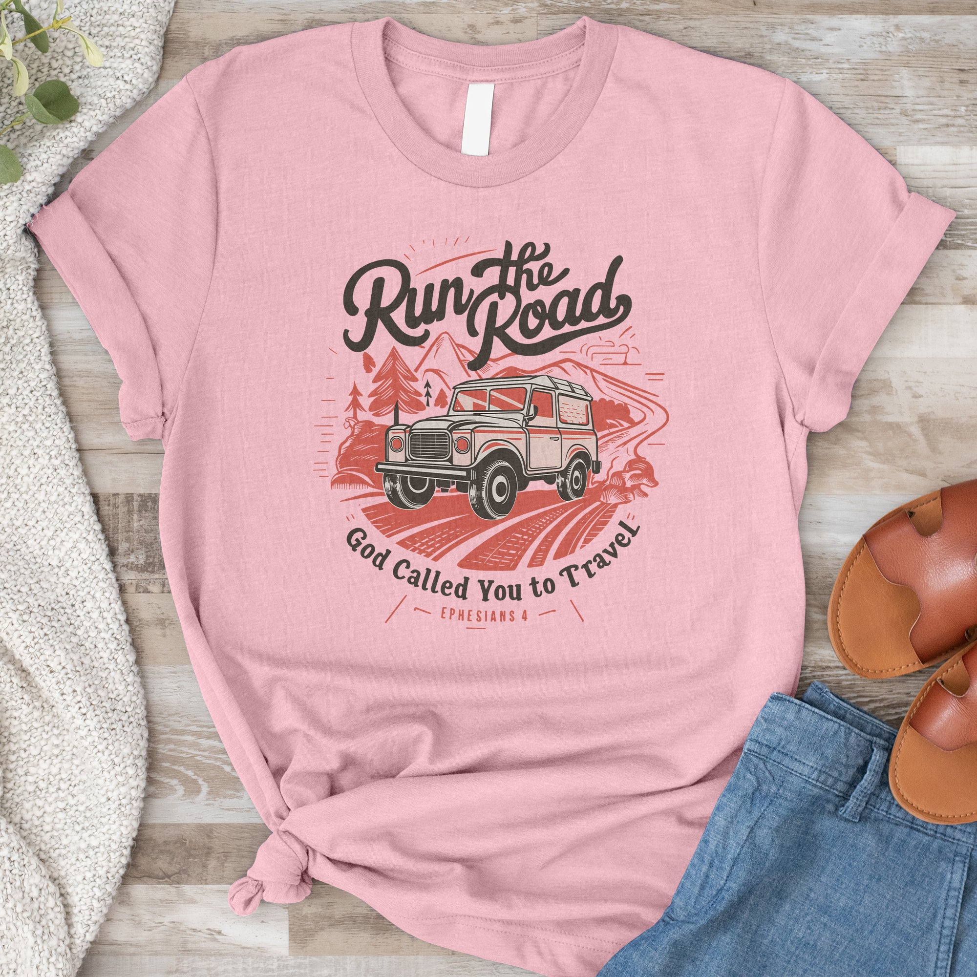 Run The Road Tee