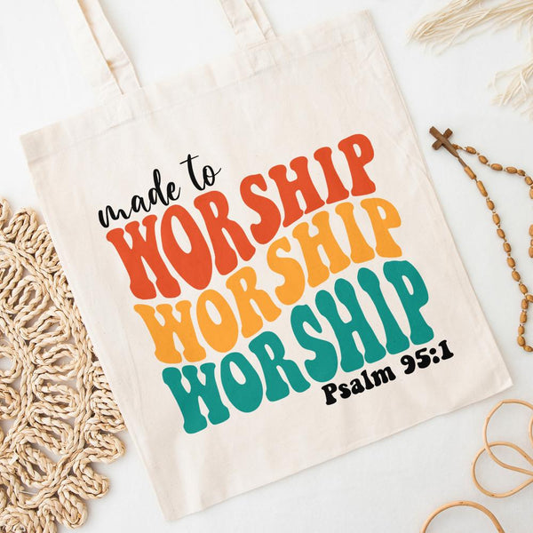 Made to Worship Tote Bag