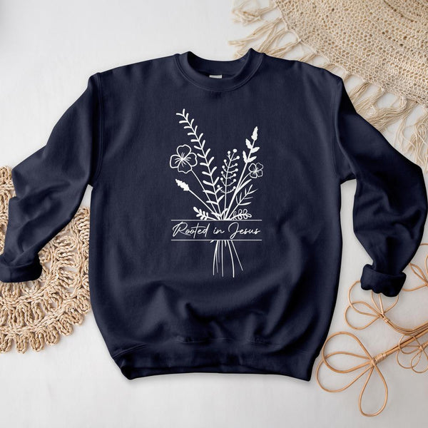 Rooted in Jesus Crewneck