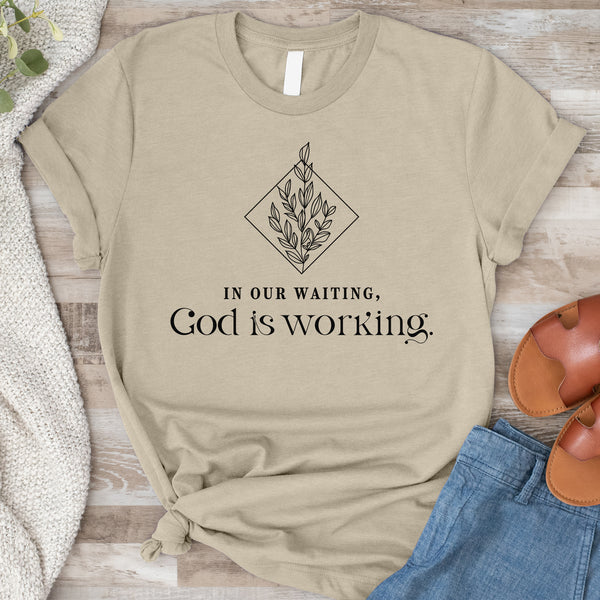 In our waiting Tee