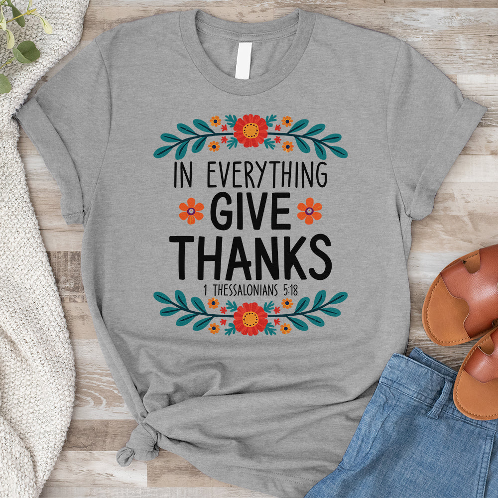 In Everything Things Give Thanks Tee