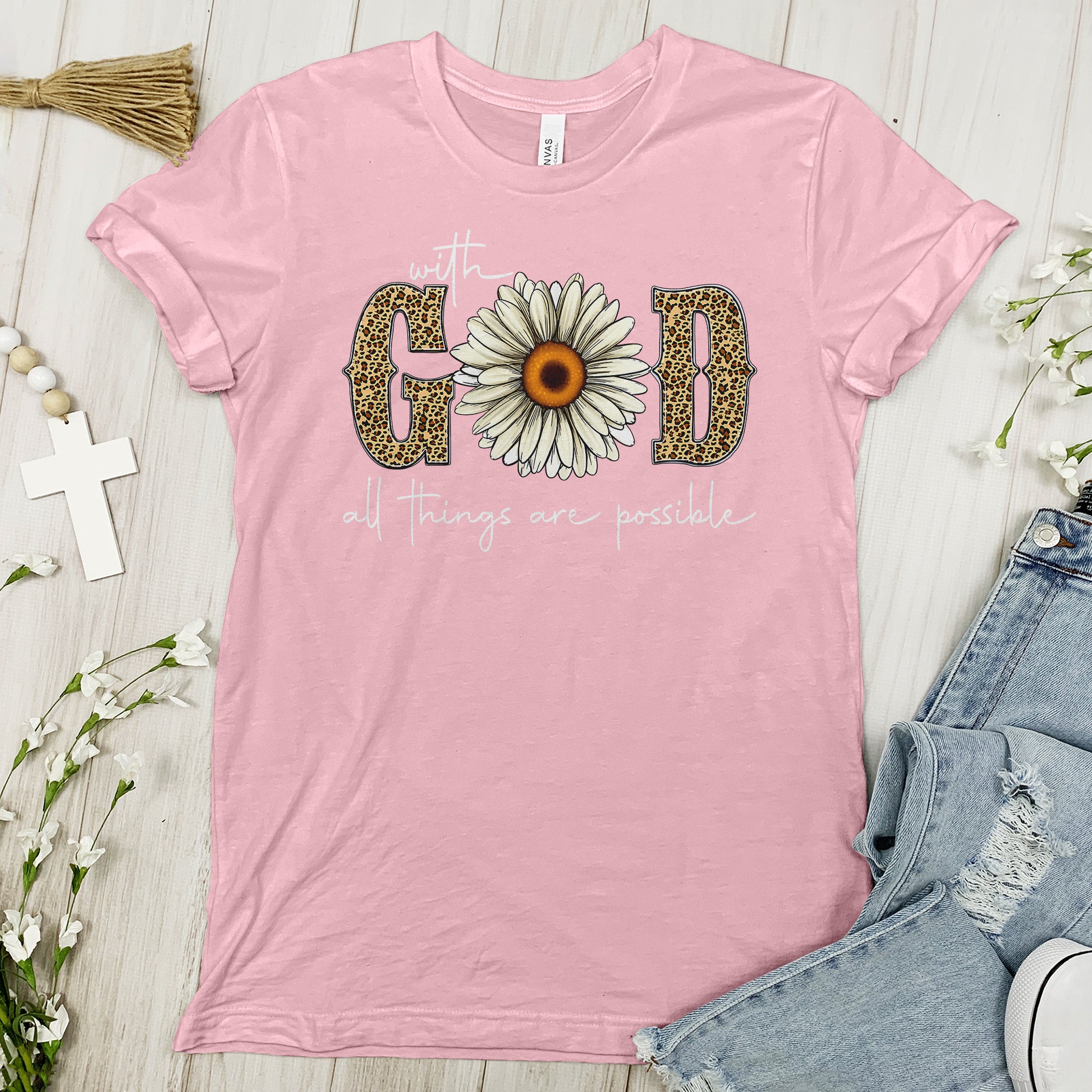 With God, All Things Are Possible - Tee