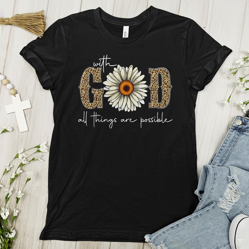 With God, All Things Are Possible - Black