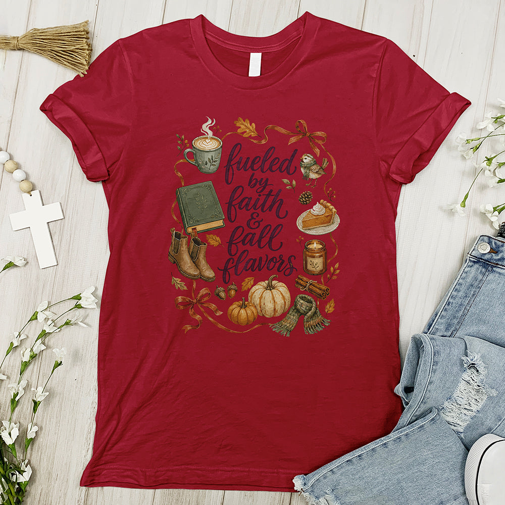 Faith and Fall Flavors Tee