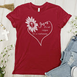 Jesus Its Not Religion Tee - Faith Tee