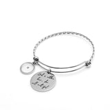 God is Within Her Bangle Uplifting Bracelet