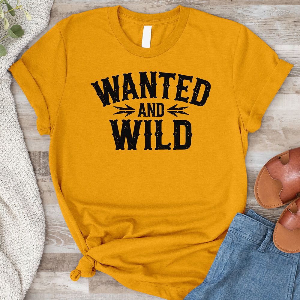 Wanted and Wild Tee