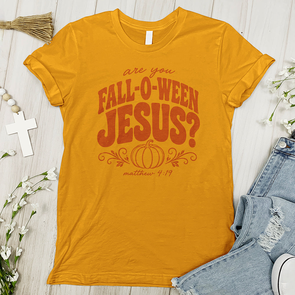 Fall-o-ween Jesus Tee