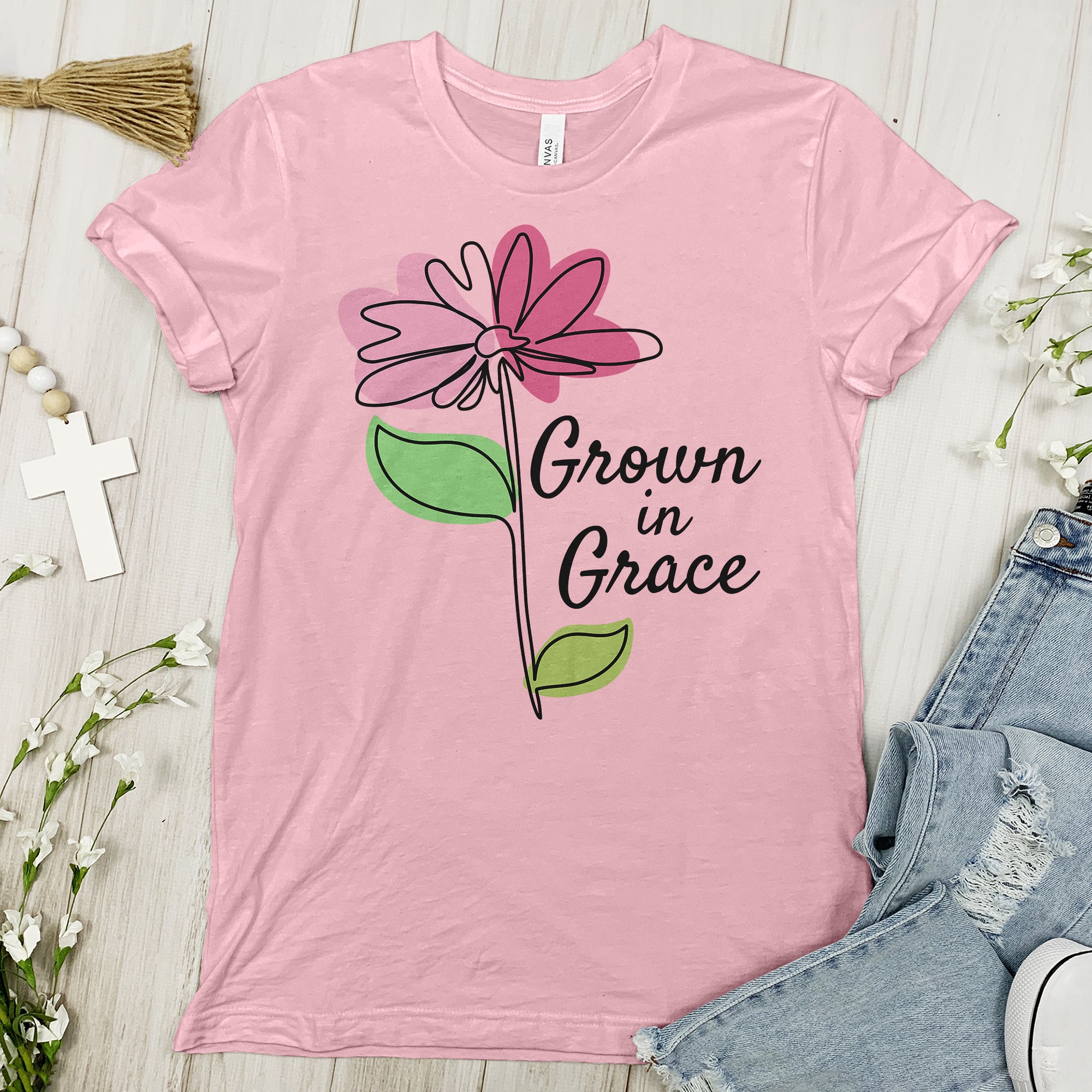 Grown In The Grace - Faith Tee