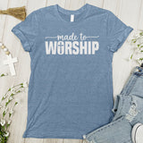 Made To Worship Tee - Cross