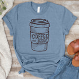Coffee and Jesus Tee
