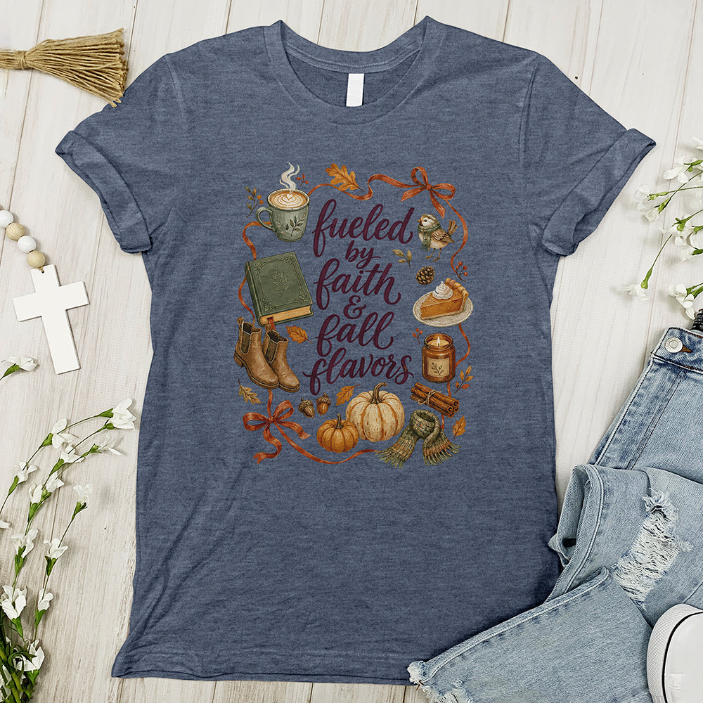 Faith and Fall Flavors Tee