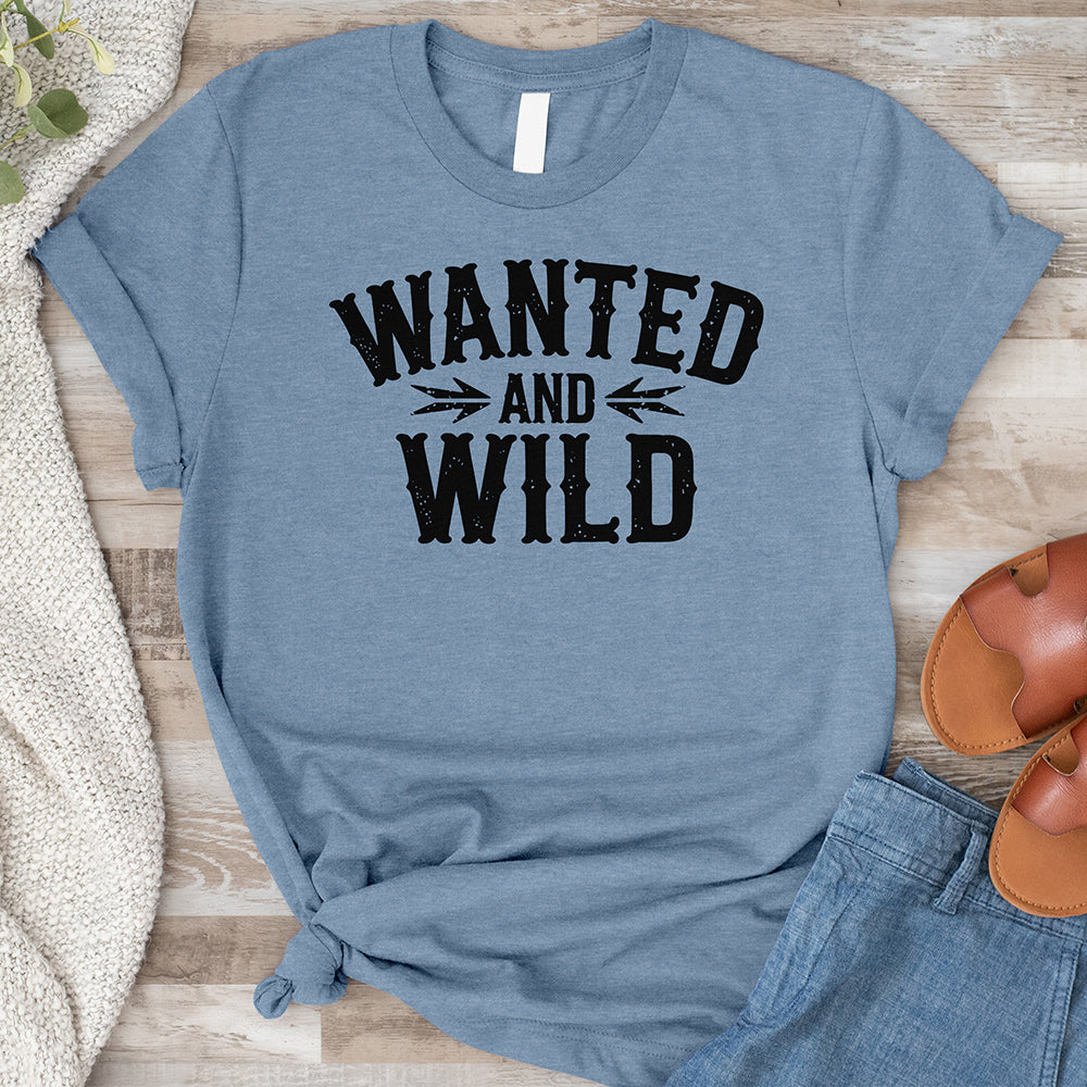 Wanted and Wild Tee