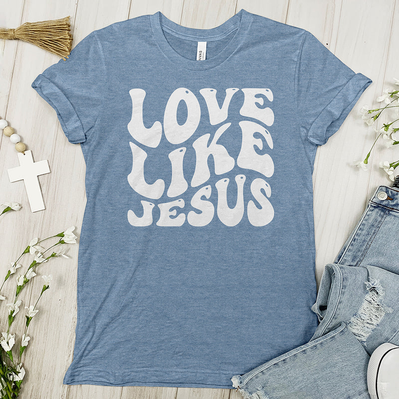 Love Like Jesus Tee - Faith Tee