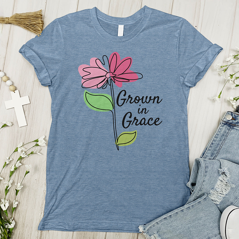 Grown In The Grace - Faith Tee